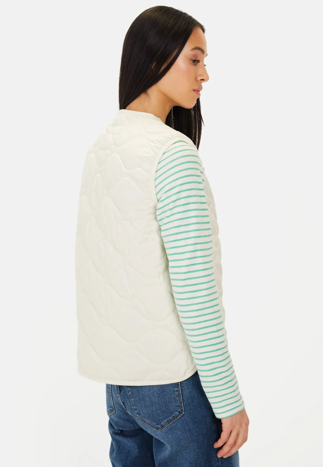 Damen Camel Active Jacken & Westen^Steppweste aus recyceltem Polyester