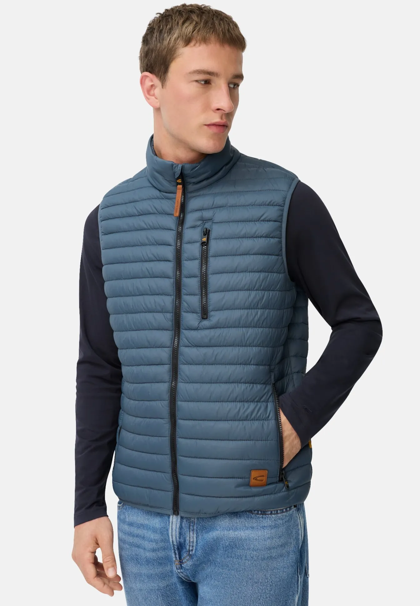 Herren Camel Active Jacken & Westen^Steppweste aus recyceltem Polyamid