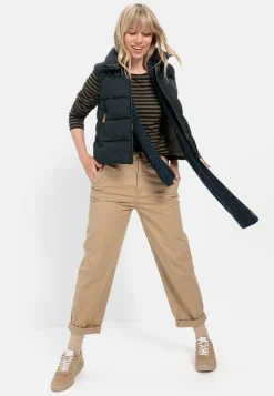 Damen Camel Active Jacken & Westen^Steppweste aus recyceltem Polyester