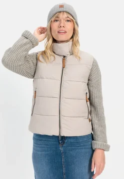 Damen Camel Active Jacken & Westen^Steppweste aus recyceltem Polyester