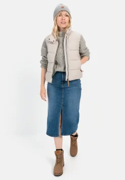 Damen Camel Active Jacken & Westen^Steppweste aus recyceltem Polyester