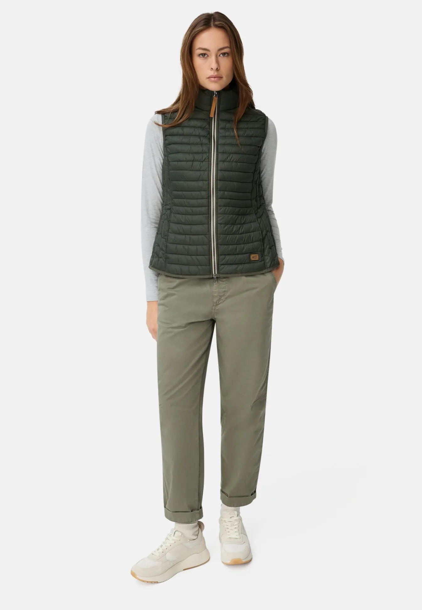 Damen Camel Active Jacken & Westen^Steppweste aus recyceltem Polyamid