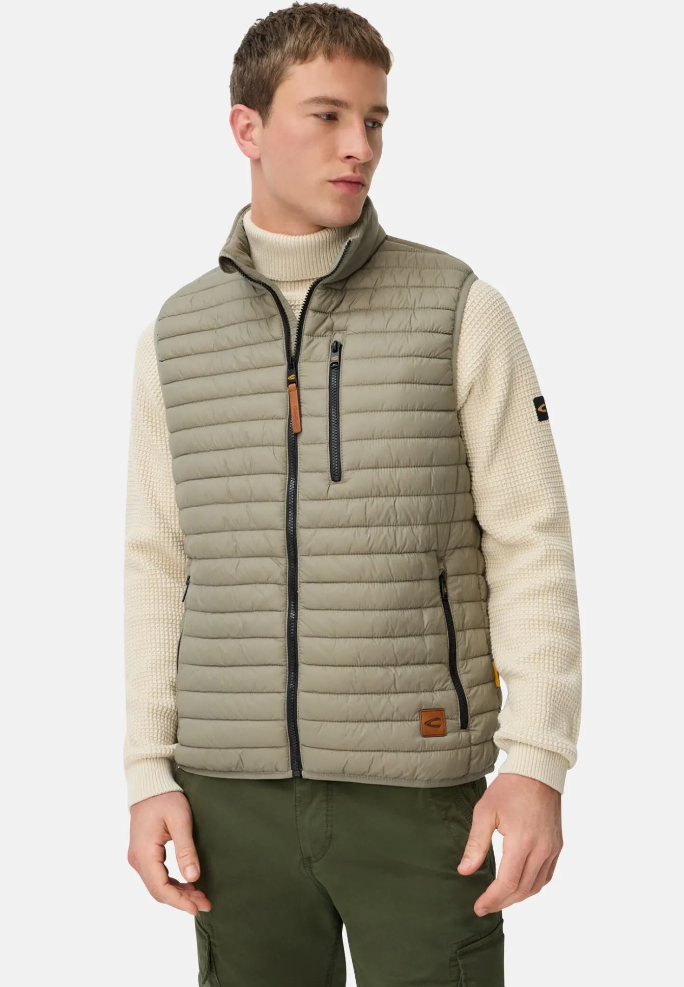 Herren Camel Active Jacken & Westen^Steppweste aus recyceltem Polyamid