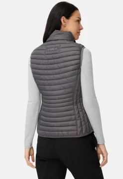 Damen Camel Active Jacken & Westen^Steppweste mit reflektierenden Details