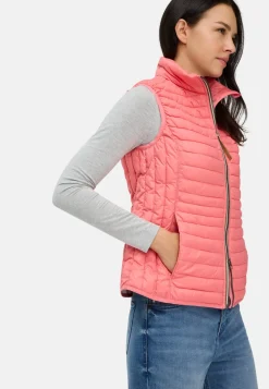 Damen Camel Active Jacken & Westen^Steppweste mit reflektierenden Details