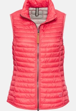 Damen Camel Active Jacken & Westen^Steppweste mit reflektierenden Details
