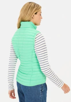 Damen Camel Active Jacken & Westen^Steppweste mit reflektierenden Details