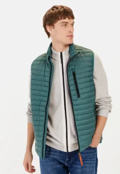 Herren Camel Active Jacken & Westen^Steppweste mit Stehkragen