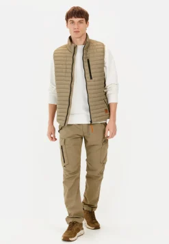 Herren Camel Active Jacken & Westen^Steppweste mit Stehkragen