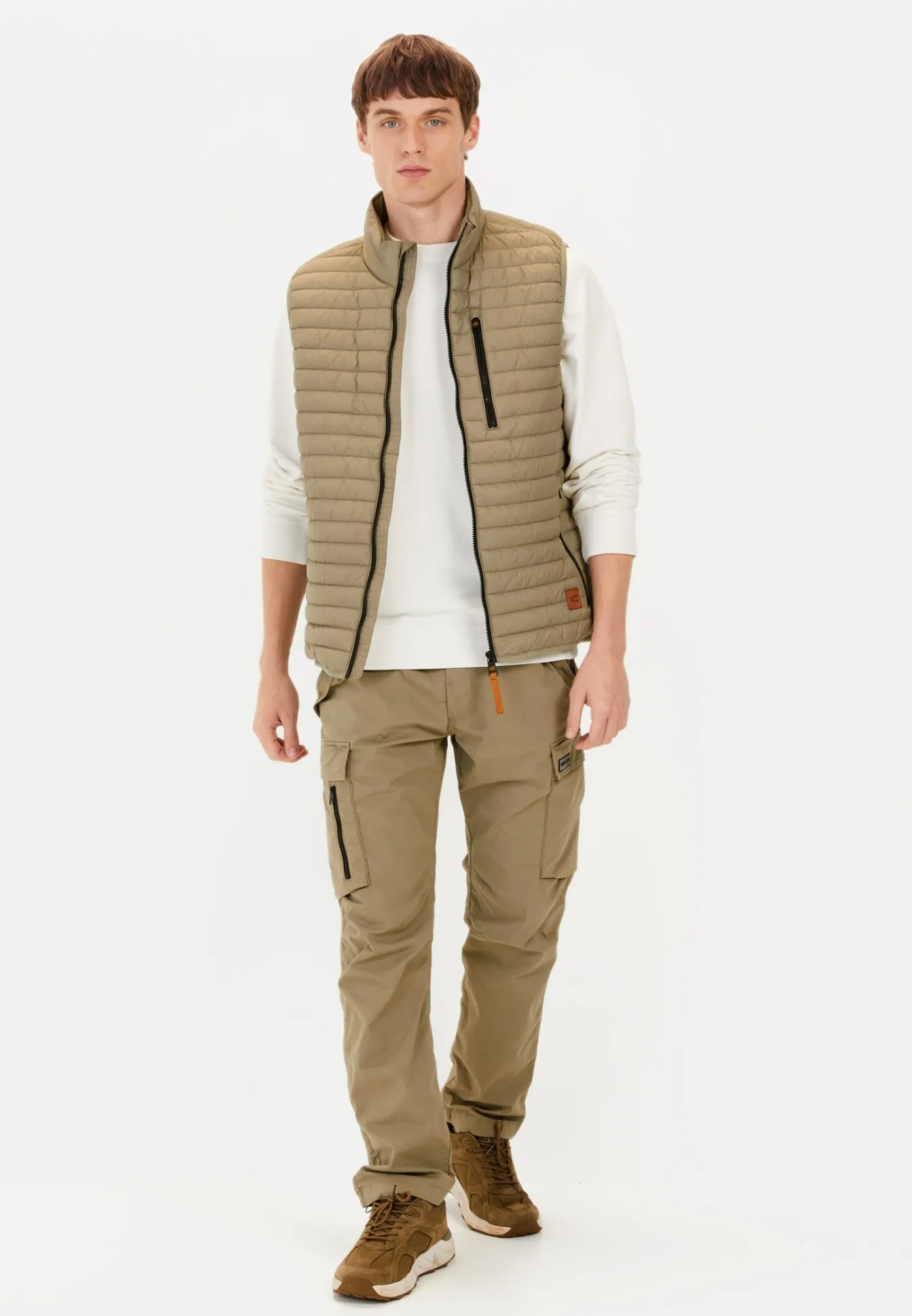 Herren Camel Active Jacken & Westen^Steppweste mit Stehkragen