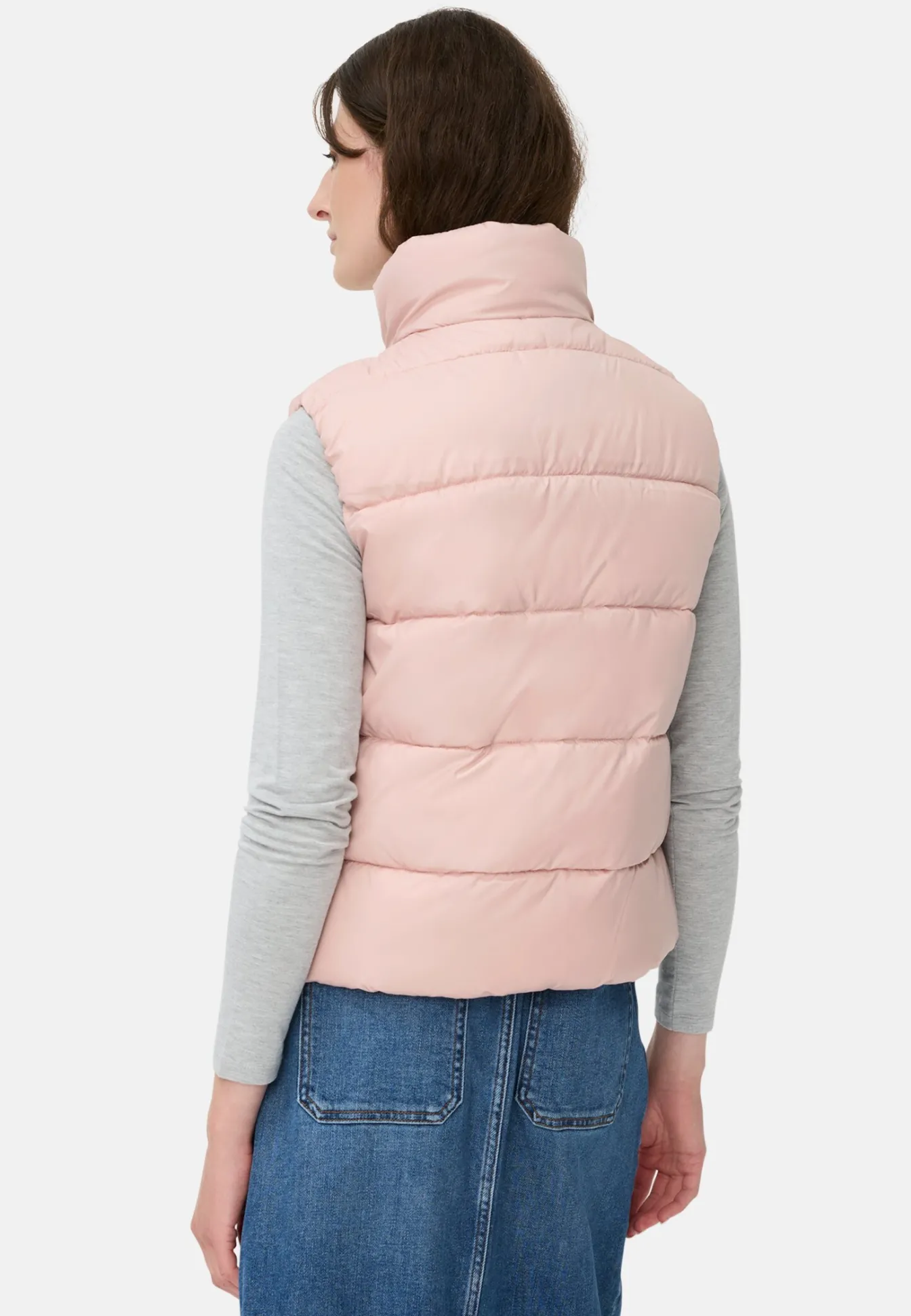 Damen Camel Active Jacken & Westen^Steppweste mit 2-Wege-Reißverschluss