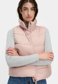 Damen Camel Active Jacken & Westen^Steppweste mit 2-Wege-Reißverschluss