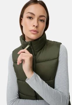 Damen Camel Active Jacken & Westen^Steppweste mit 2-Wege-Reißverschluss