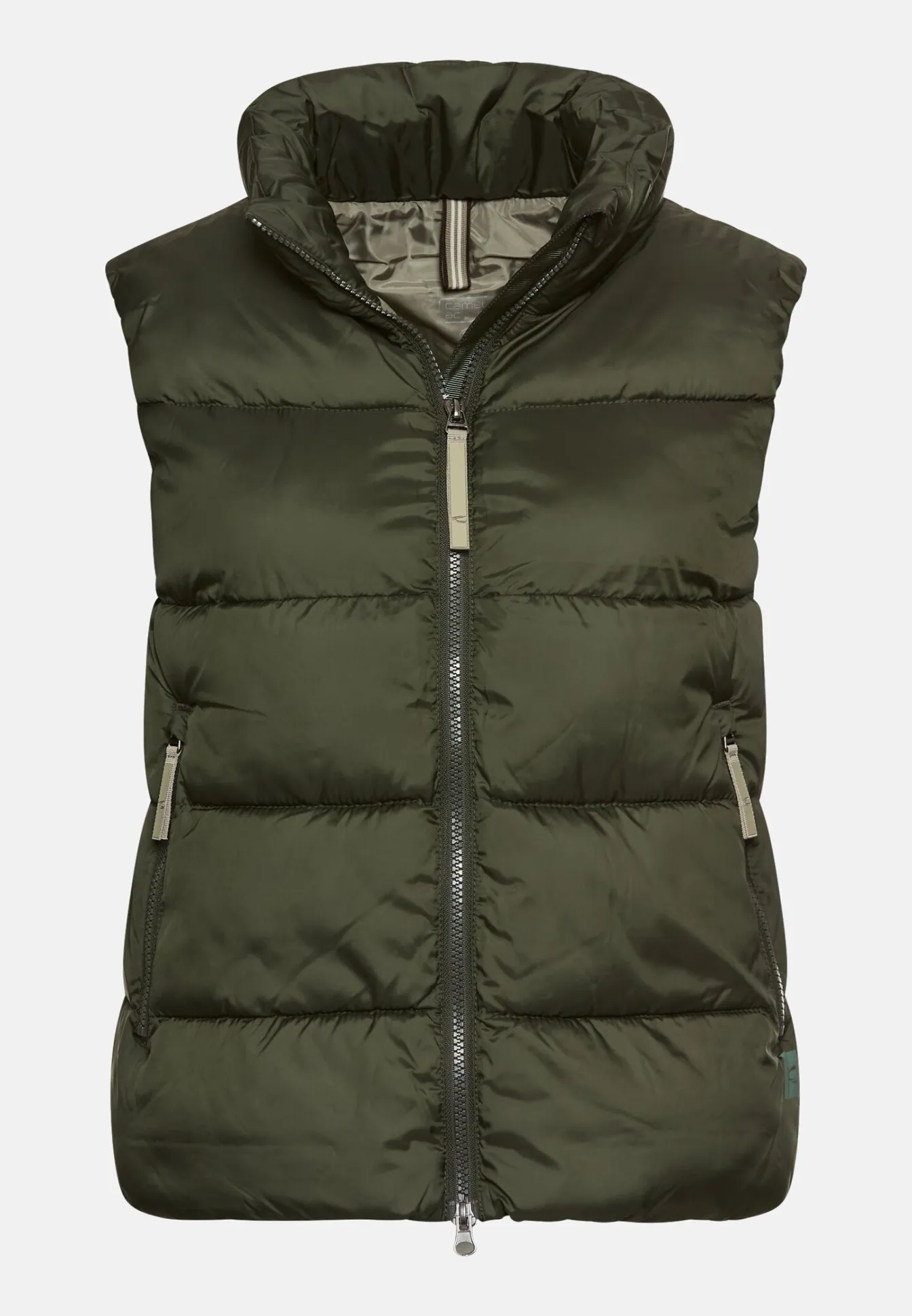 Damen Camel Active Jacken & Westen^Steppweste mit 2-Wege-Reißverschluss