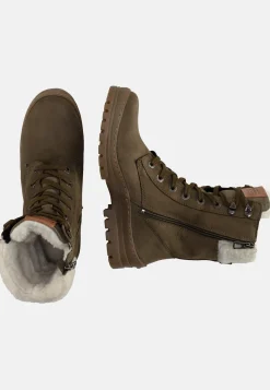 Damen Camel Active Stiefel & Boots^Stiefel aus Nubukleder mit warmem Wollfutter