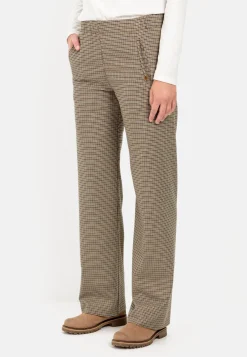 Damen Camel Active Hosen^Straight Fit Hose mit Gummizug