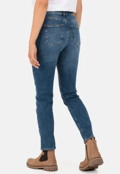 Damen Camel Active Hosen^Straight Fit 5-Pocket Jeans