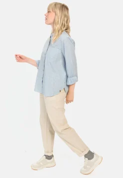 Damen Camel Active Blusen^Streifenbluse im Relaxed Fit