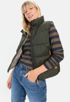 Damen Camel Active T-Shirts & Polos^Streifenshirt aus reiner Baumwolle