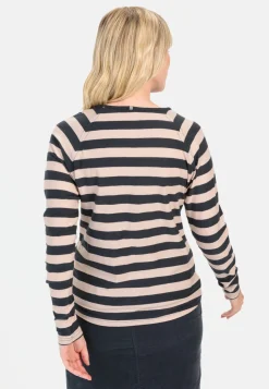 Damen Camel Active T-Shirts & Polos^Streifenshirt aus reiner Baumwolle