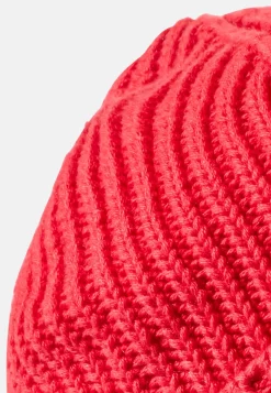 Damen Camel Active Mützen & Hüte^Strick-Beanie aus reiner Baumwolle