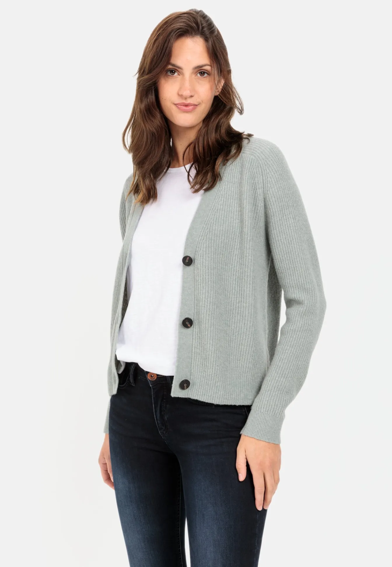 Damen Camel Active Pullover & Cardigans^Strickcardigan mit Raglanärmel