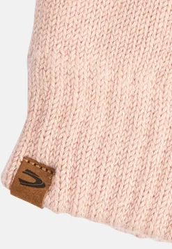 Damen Camel Active Handschuhe^Strickhandschuhe aus einem Baumwoll-Kaschmir-Mix