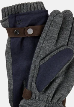 Herren Camel Active Handschuhe^Strickhandschuhe mit Fleecefutter