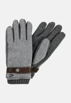 Herren Camel Active Handschuhe^Strickhandschuhe mit Fleecefutter