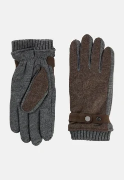 Herren Camel Active Handschuhe^Strickhandschuhe mit Fleecefutter