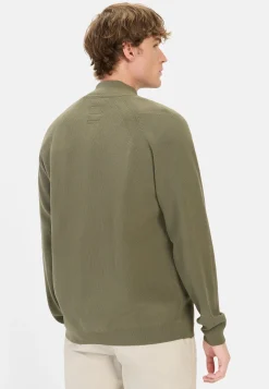 Herren Camel Active Pullover & Cardigan^Strickjacke aus atmungsaktivem Polyester