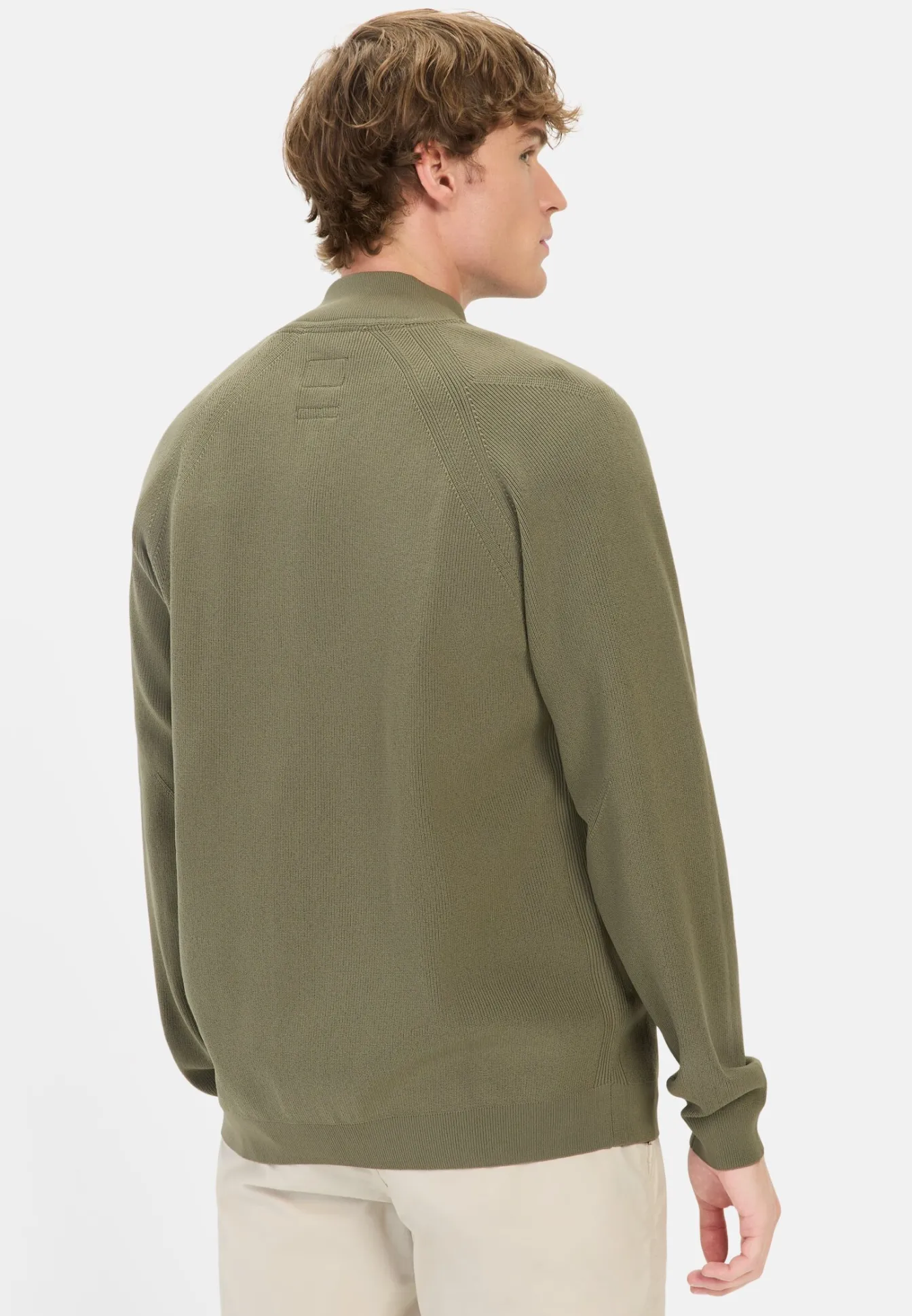 Herren Camel Active Pullover & Cardigan^Strickjacke aus atmungsaktivem Polyester
