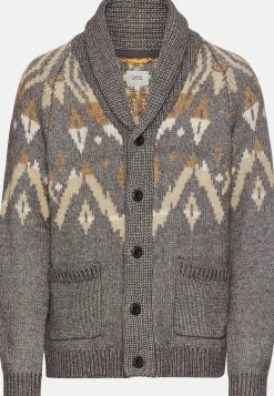Herren Camel Active Pullover & Cardigan^Strickjacke aus Baumwollmix