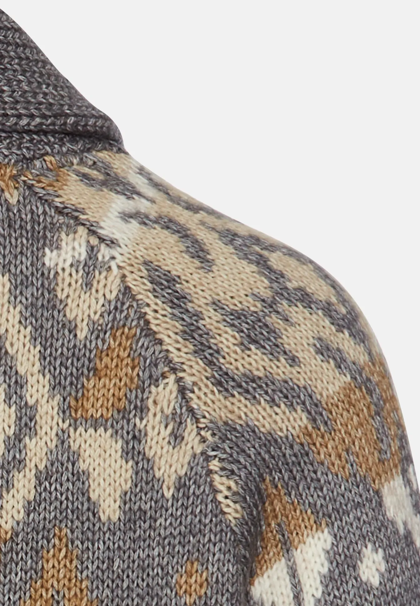 Herren Camel Active Pullover & Cardigan^Strickjacke aus Baumwollmix