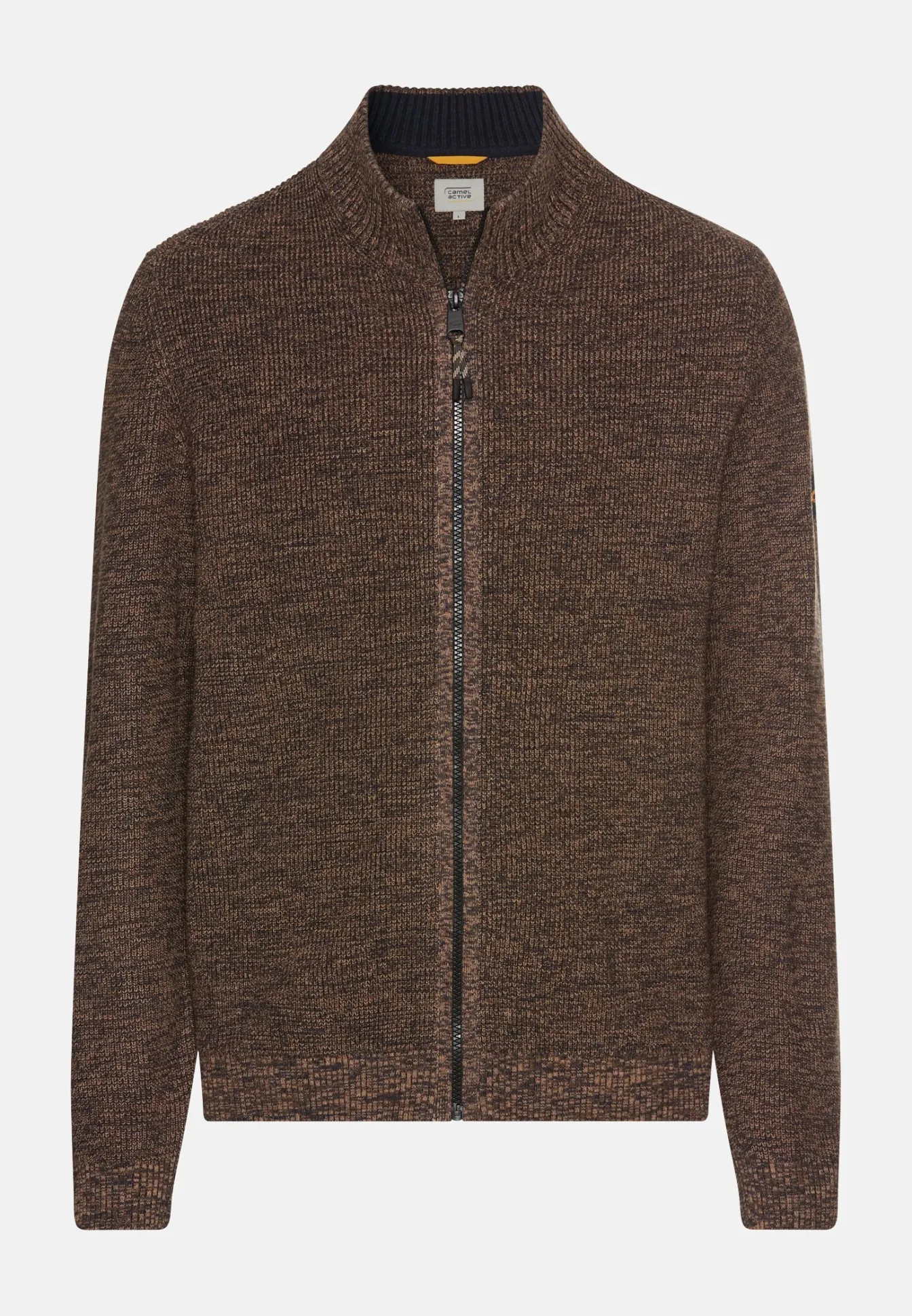Herren Camel Active Pullover & Cardigan^Strickjacke aus einem soften Baumwollmix