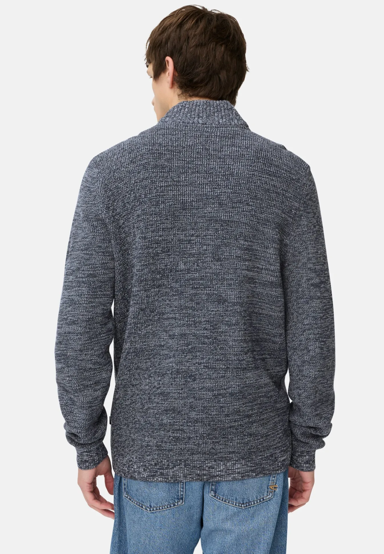 Herren Camel Active Pullover & Cardigan^Strickjacke aus einem soften Baumwollmix