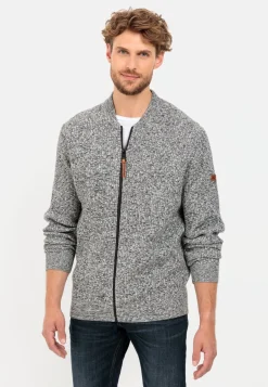 Herren Camel Active Pullover & Cardigan^Strickjacke aus einem soften Baumwollmix