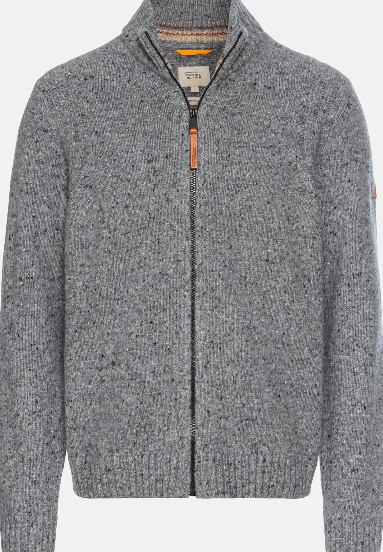 Herren Camel Active Pullover & Cardigan^Strickjacke aus nachhaltiger Merinowolle