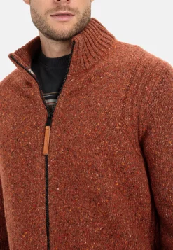 Herren Camel Active Pullover & Cardigan^Strickjacke aus nachhaltiger Merinowolle