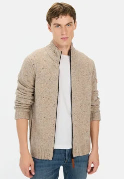 Herren Camel Active Pullover & Cardigan^Strickjacke aus nachhaltiger Merinowolle