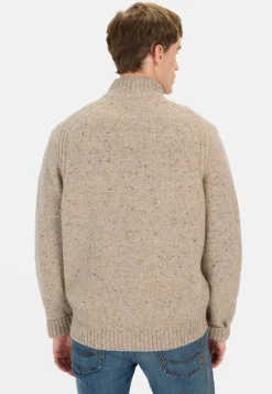 Herren Camel Active Pullover & Cardigan^Strickjacke aus nachhaltiger Merinowolle