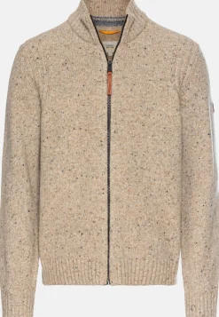 Herren Camel Active Pullover & Cardigan^Strickjacke aus nachhaltiger Merinowolle