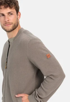 Herren Camel Active Pullover & Cardigan^Strickjacke aus zertifiziertem organic Cotton