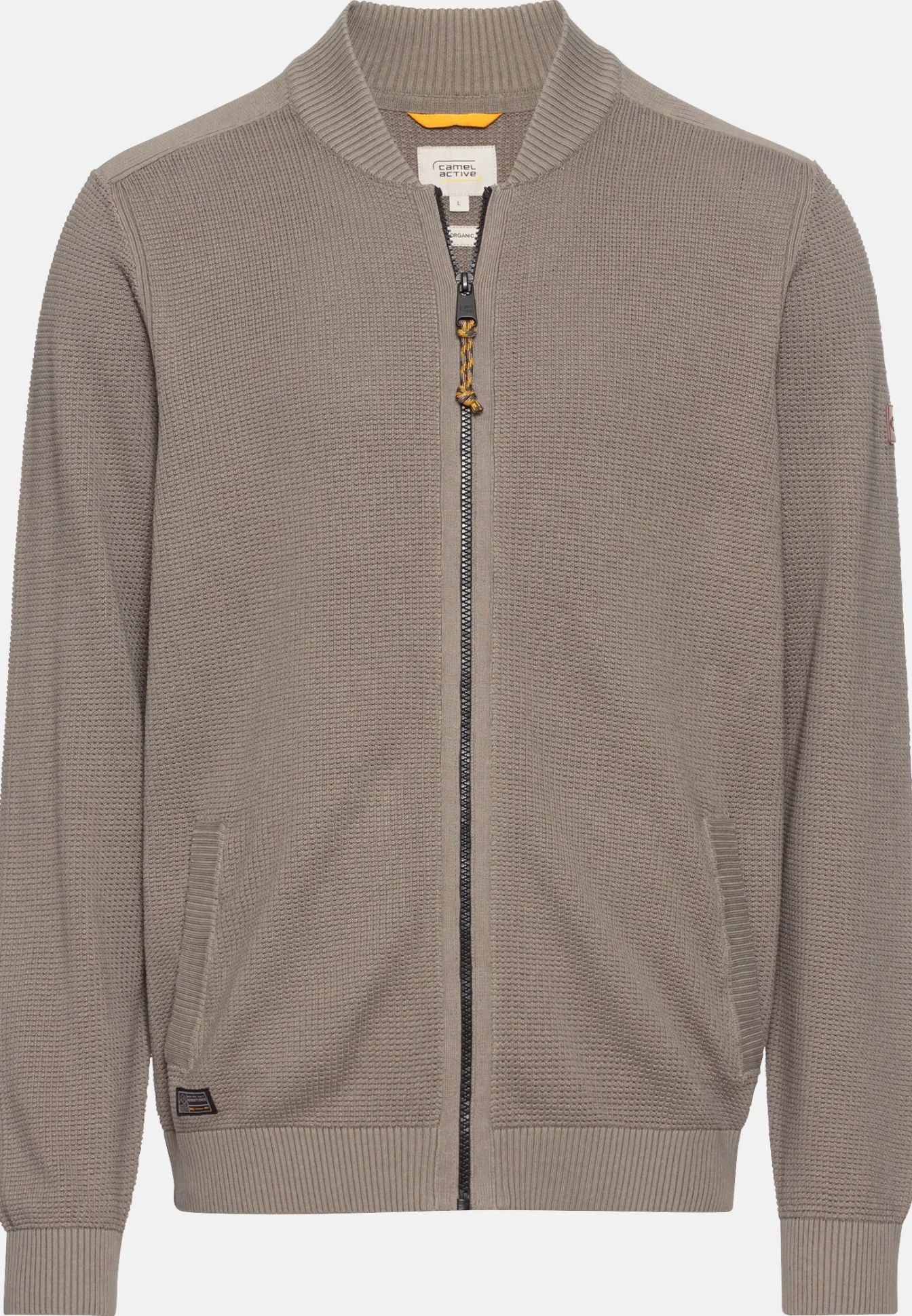 Herren Camel Active Pullover & Cardigan^Strickjacke aus zertifiziertem organic Cotton