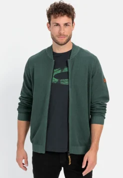 Herren Camel Active Pullover & Cardigan^Strickjacke aus zertifiziertem organic Cotton