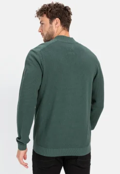 Herren Camel Active Pullover & Cardigan^Strickjacke aus zertifiziertem organic Cotton