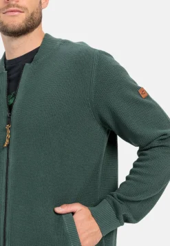 Herren Camel Active Pullover & Cardigan^Strickjacke aus zertifiziertem organic Cotton