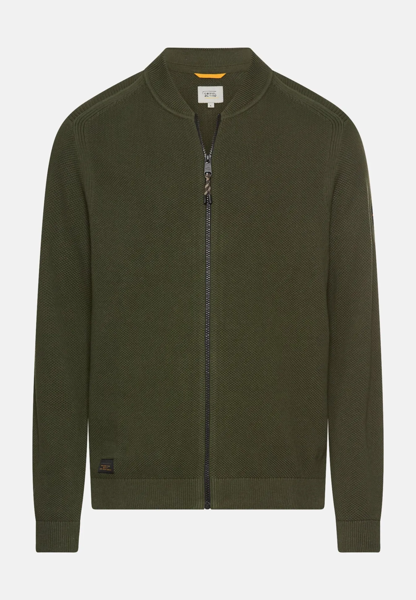 Herren Camel Active Pullover & Cardigan^Strickjacke im Bomberstil