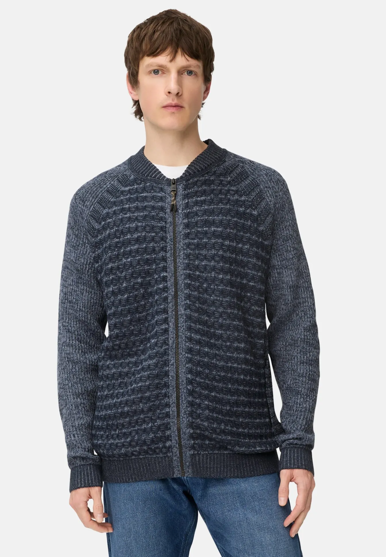 Herren Camel Active Pullover & Cardigan^Strickjacke im Bomberstil