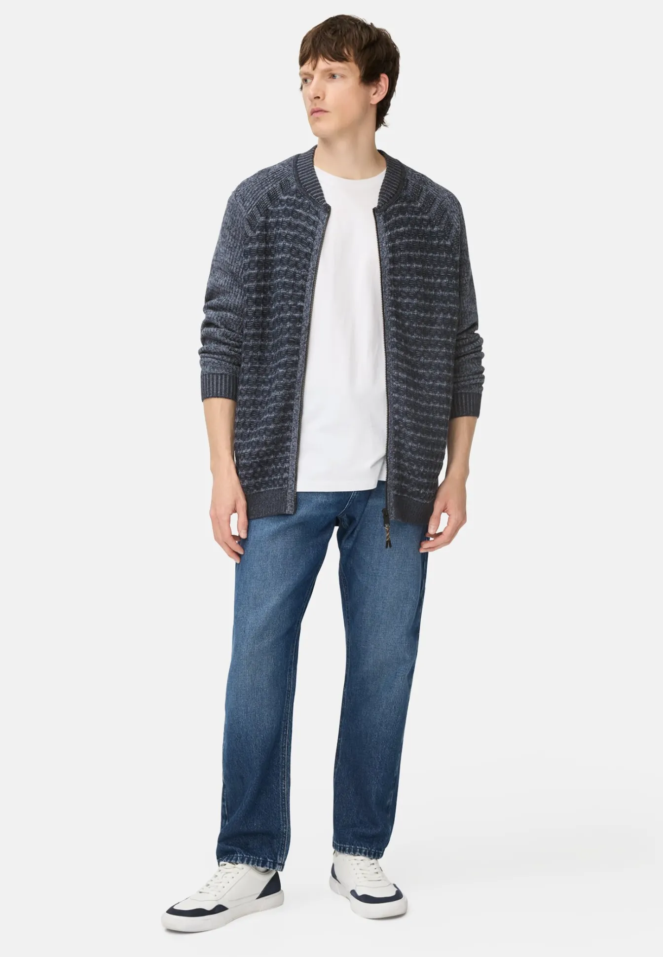 Herren Camel Active Pullover & Cardigan^Strickjacke im Bomberstil